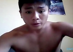 Asian Teen Creamy Wanking