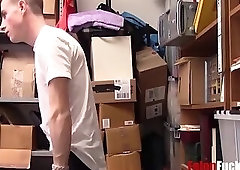 BBC Cop Fucks Stealing Straight Teen