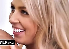 Stepson's ratchet gf heads nasty for my thick stepmom tits feat. Zoey Monroe & Diamond Kitty