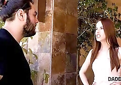 Daddy4k. beauty leaves behind about boyfriend by having unplanned sex with his grandpa