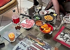 Tall slut love to suck