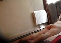 Asian masseuse gives relaxing massage on hidden camera