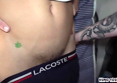 Irish Rugby twunk Rails MISCHIEVOUS Brit chav