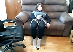 Little Crossdresser's Webcam Pleasure