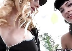 Big tits tranny cops get hot