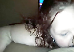 SSBBW Granny worships rod And sack of babymakers