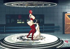 She enjoys being a secret superslut. Sci-fi doll android nails firm a big-chested female