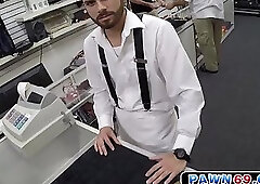 Gay rides pawn owners dick for some cash