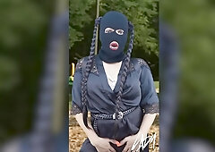 JAW-DROPPING INSATIABLE SHE-CREATURE TRULY LIKES TOYING HER MASSIVE LOVE BUTTON