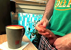 Cumpuccino. I Jerk Off And Cum In Coffee And Then My Friend Drinks It While Playing Video Games