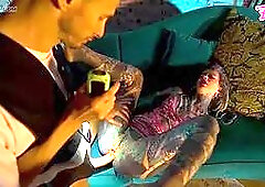 Bwc Security Caught a Tattooed Girl Fucking Her Pussy so Good so He Fuck Her Anal