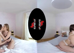 Hands on... Threesome - VR; Passionate VR POV MFF Threesome