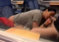 Real Amateur Public Blowjob Compilations, Train In Night Dada Deville