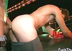 Dude gets fucked hard by thug