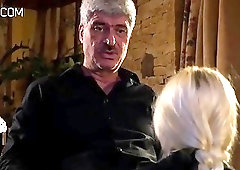 Blondie gets her cheeks and her face slapped very hard