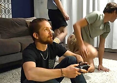 Men: Shoulder Rubs & Twink's Hole Stuffed