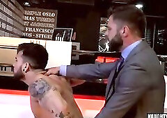 Latin gay anal sex and cumshot