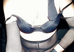 Italian Slut Gets Her Ass Dirty With A Huge Purple Dildo