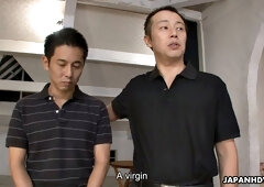 Michiru Tsukino gets fucked by a young inexperienced