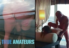 Sweet anal in the doggy style pose with a passionate babe