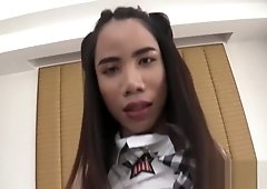 Naughty Ladyboy Baitoey Gets Nailed Hard