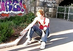 Bare British Skateboarders