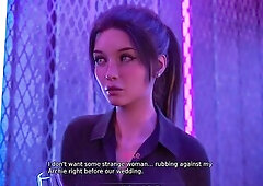 Kate 43 Listens to Lisa’s Instigation, Kate Lets Denis Touches Her Bazookas and Booty in Front of Her Fiance