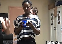 Sexy gays arrange a group action