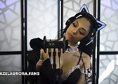 Hawt Maid Gives U Personal ASMR Care (Ear Eating, Ear Licking, Large Tits)