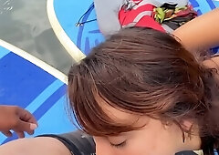 Veronica Perasso POV Paddleboard Outdoor Blowjob Onlyfans