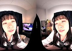 Alluring Japanese vixen indulges in sensual POV adventures with fiery passion