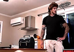 Hitchhikers on the run brutally fucked in a wild forest!