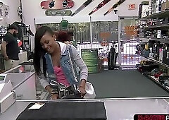 Hottie african babe gets cheated by Shawn and manages to fuck her