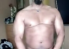 Black Daddy Strokes a Big One