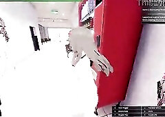 Manaka Secret Flasher, Lets go watch the World! (Modded)