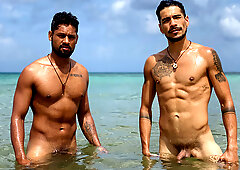 Naughty In The Forest By The Beach - LatinLeche