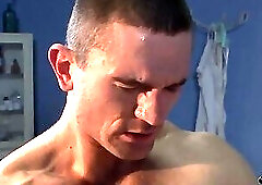 Skinhead Cum Clinic, Scene #01