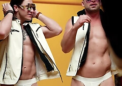 Rod's Room: Dark-haired Jocks Unleashed