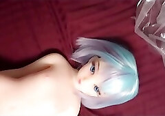 80cm TPE lovedoll bukkake