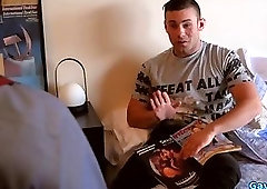 Latin daddy anal sex and cumshot