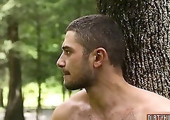 Muscle gay anal sex and facial