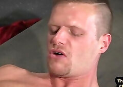 Inked hunk enjoys rimjob before fucking and fisting bottom