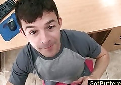 Cute gay dude sucking cock gay sex