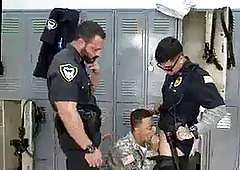 queer cops smooching porn Stolen Valor