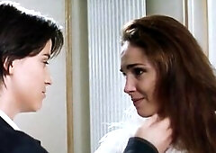 French actresses Claire Keim and Agathe de La Boulaye in a compilation of naked scenes and lesbo love scenes from clip The Gal. (2000)