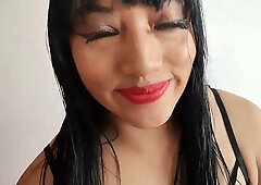 Ebony wife cheats with neighbor in black leather for intense anal creampie