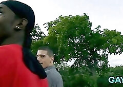 Great interracial gay sex