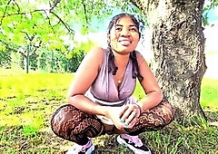 Belle11 getting wild in the great outdoors