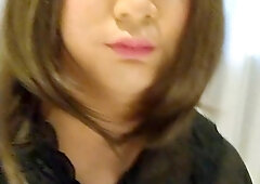 A guy jacks in a Gothic garment