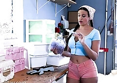 Penny Barber Short - Magical Necklace Makes Step-Mommy Your Sex Toy